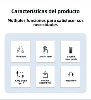 Lámpara De Mesa Retro LED Con Sensor Táctil Luz Nocturna De 3 Temperaturas De Color Forma De Hongos Para Decoración De Bar Y Restaurante Oficina Y Dormitorio - details 1