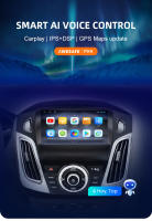 AWESAFE inalámbrico CarPlay Android Auto Radio para Ford Focus 3 MK3 2010 2011 2012 2013 2014 2015 2016 2017 2018 2019 coche reproductor multimedia GPS 2 din autoradio volante controles RDS Bluetooth - details 0