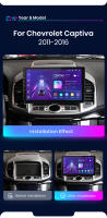 Junsun Android 13 Radio Estéreo para Chevrolet Captiva 2011 2012 2013 2014 2015 2016 Unidad Principal de Coche con CarPlay Inalámbrico Integrado para Apple y Android Auto con Navegación GPS DSP y Bluetooth - details 2
