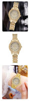 Reloj De Mujer De Lujo 2PCS Oro Con Diamantes Y Corazón Reloj De Cuarzo Elegante Con Pulsera Estilo Casual Para Mujer - details 3