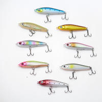 1Pcs Mini Señuelo De Pesca Vibratorio Sumergible 45mm 3g Señuelo De Lápiz Para Agua Dulce Artificiales Duro Equipamiento De Pesca - details 3