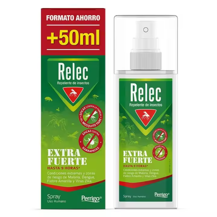 Spray Repelente de Insectos Extra Fuerte Relec XL 125 Ml - 1