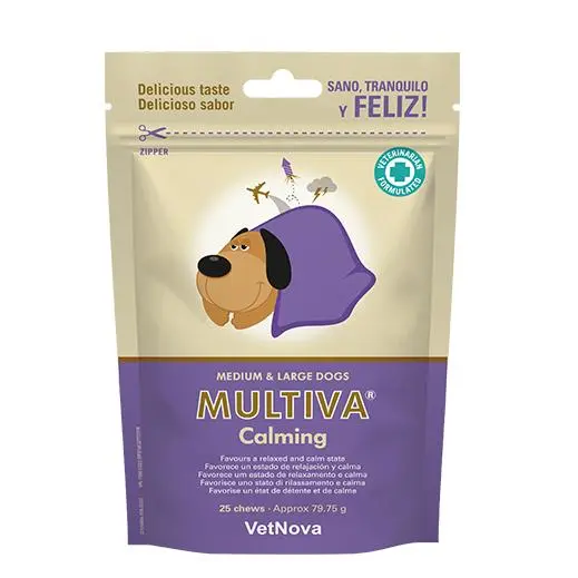VetNova MULTIVA® Calming Medium & Large Dog 25 chews - 1