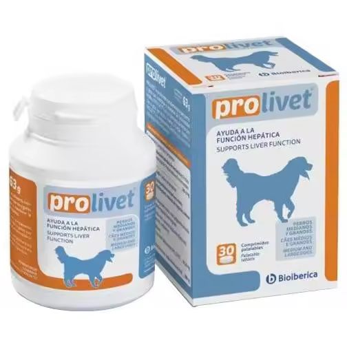 Bioiberica Prolivet Perro Grande 30 Comprimidos - 1