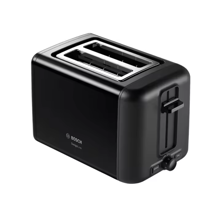 Tostador Bosch TAT3P423 2R 970W 2 ranuras acero inoxidable negro - 1