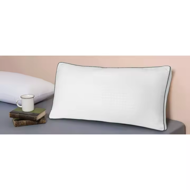 Almohada Doble Funda Lia Con Extra Plumón Velfont - 1