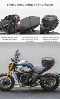 Bolsa De Motocicleta En Fibra De Carbono Negro 35L EVA Bolsa De Espalda Para Bicicleta Eléctrica Bolsa De Casco Viaje Fanny Pack Hip Bag - details 8