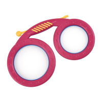 Bombo De Percusión Irregular Con Forma De Cristal Bombín Doble Cara En Colores Rosa Y Azul Instrumento Musical Para Adultos Y Niños Regalo De Navidad - details 5