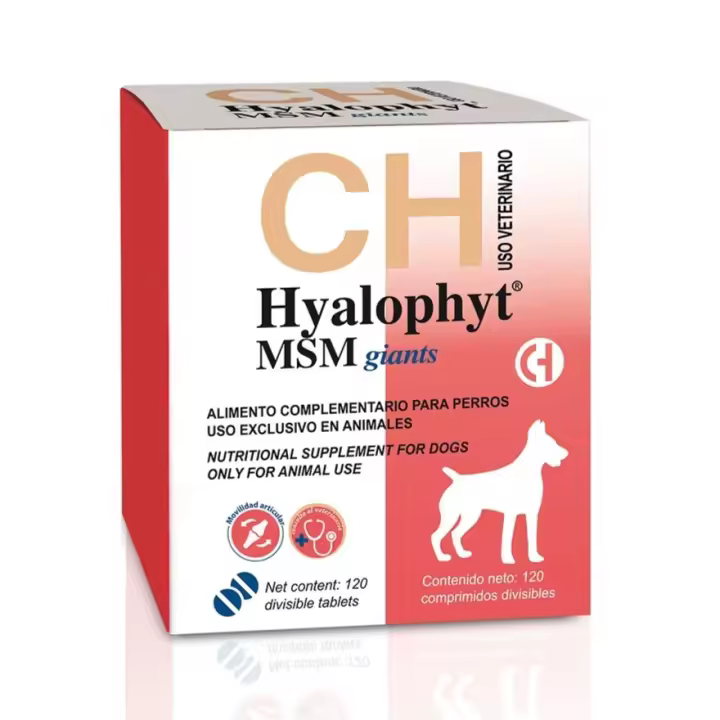 HYALOPHYT MSM RAZAS GIGANTES (120 comp) Chemicaliberica - 1