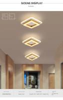 Luces De Techo LED Minimalistas Modernas Para Pasillo Sala De Estar Iluminación Nórdica Luces De Balcón Spot De Canal Incluye Bombillas Fuente De Alimentación AC - details 7