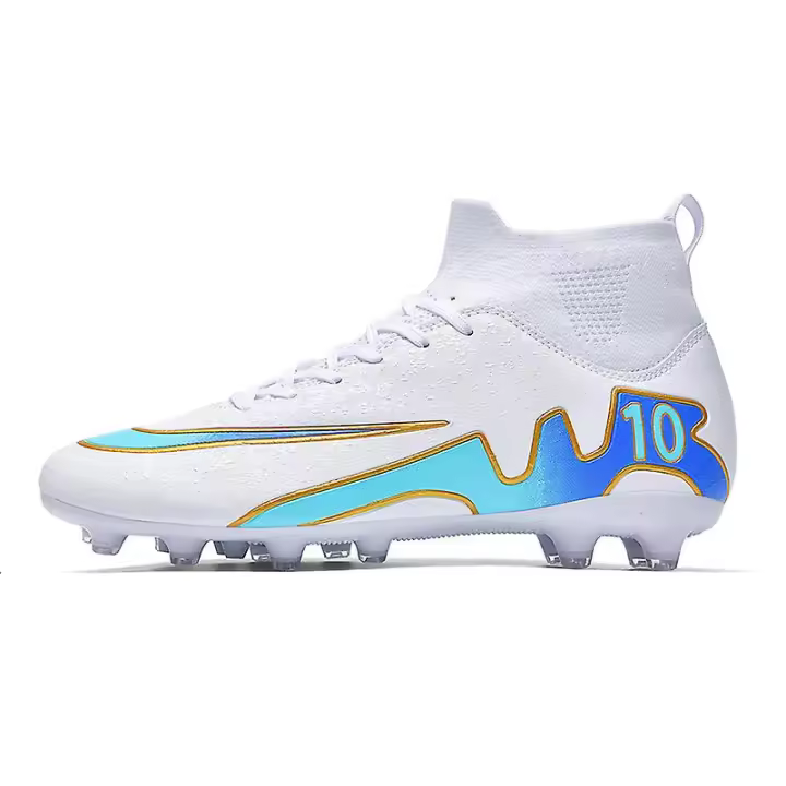 Mens Soccer Shoes Non-Slip Football Boots Cleats Grass Soccer Sneakers  4C2499 - 1
