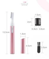 Tijeras Eléctricas De Pestañas De Alta Calidad Para Mujer Mini Portátil Trimmer De Cabello Shaver Corporal Cuchilla De Afeitar Para Venta - details 10