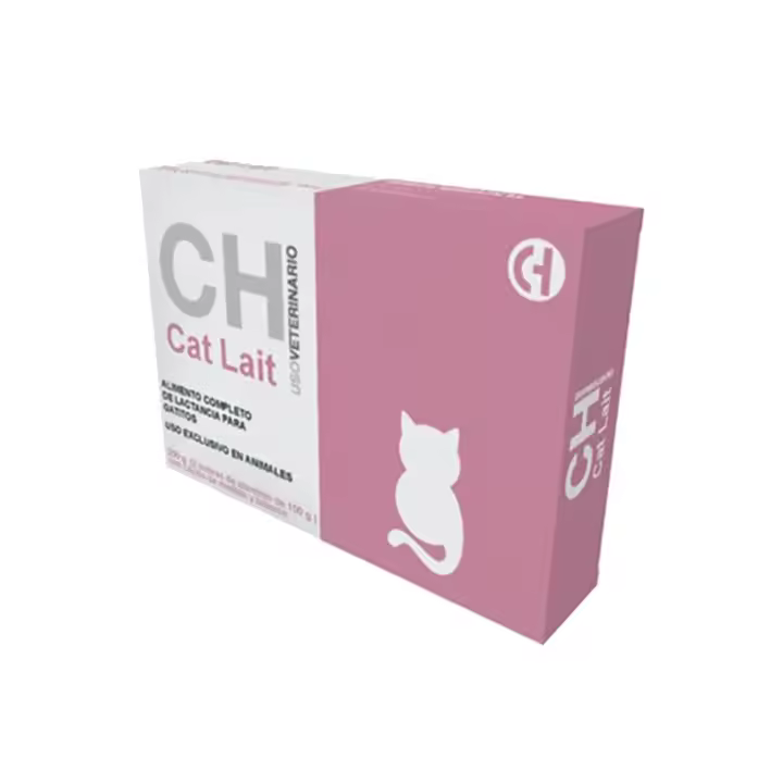 Cat Lait 200 g + biberón leche maternizada en polvo para gatitos Chemical Ibérica - 1