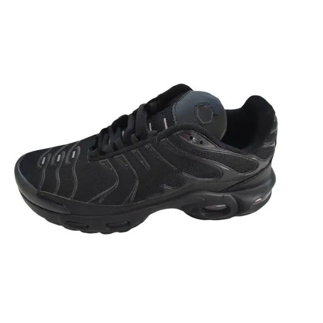 Mº 5 DEPORTIVAS TIPO TN NEGRAS CON CAMARA DE AIRE EN LA SUELA ECHAS EN TEJIDO MUY SUAVE Y LIGERAS IDEALES PARA TODO - 1