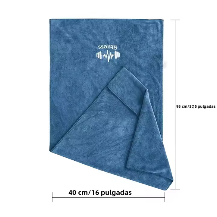 Toalla De Fitness Multifuncional Para Deportes Absorbente Ultra Toalla De Sudor Para Gimnasio Y Natación Toalla De Microfibra Para Piscina - 1
