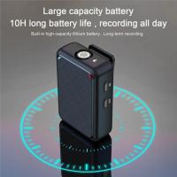 Micrófono Lavalier Inalámbrico Dual Canal Con 98 Pies Para Smartphone DSLR Camera DV Vlog YouTube Live Sistema De Micrófono Lapel - details 8