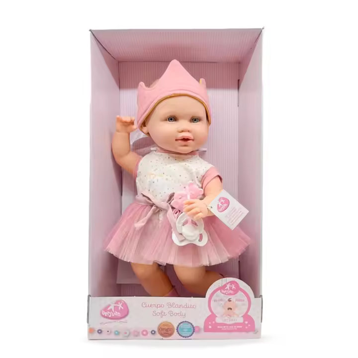 BABY MARIANNA LLORON PRINCESA REF: 7006-24 38 CM (Berjuan) - 1
