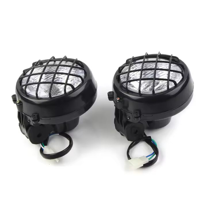 Lámpara De Faro Delantero Para Quad ATV Dune Buggy 4 Ruedas Yamaha Banshee 70 110 125 150cc 87-2006 Paquete De 2 Piezas - 1