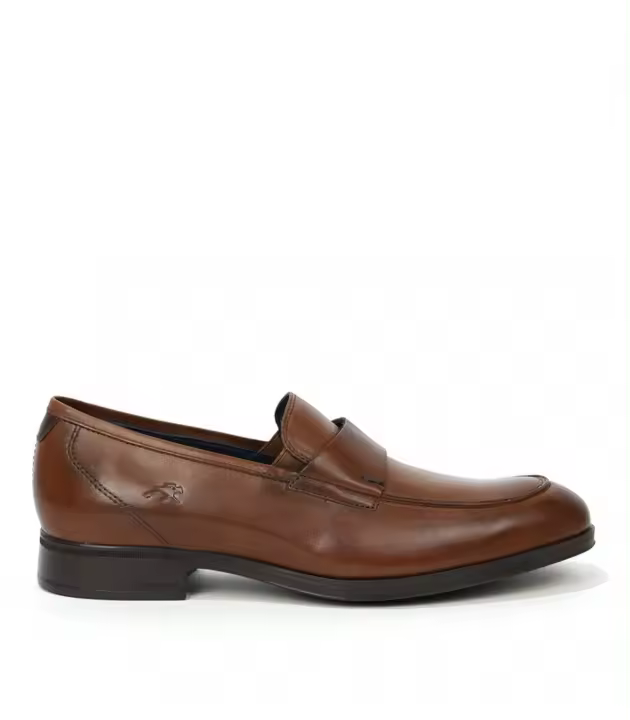 MOCASÍN CONFORT DE PIEL HOMBRE FLUCHOS HABANA 1890 CAMEL - 1