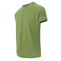 Camiseta Deportiva Hombre Verano Color Sólido Mix Y Match Manga Corta Secado Rápido Suéter O-Neck Poliéster Talla Grande - details 15