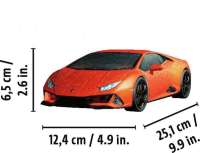 RAVENSBURGER - PUZZLE 3D LAMBORGHINI HURACAN EVO - 140 PIEZAS - RAVENSBURGER 11238 - details 3