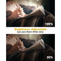Luz de lectura USB recargable 2 brillo ajustable blanco - details 0