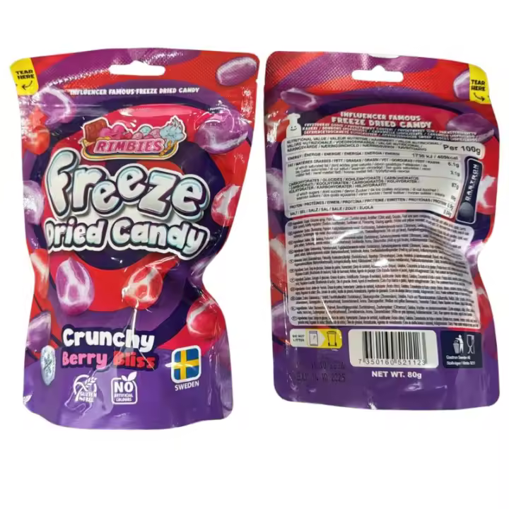 Rimbies - Crunchy Berry Bliss (Éxtasis Crujiente de Bayas) - Chuches Liofilizadas - 1