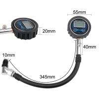 Medidor De Presión De Neumáticos Para Coche Camión Motocicleta Vehículo Automóvil Con Pantalla LCD Precisión Alta Digital - details 8