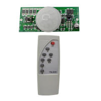 Placa De Circuito Solar Integrada Controlador De Modo De Inducción Solar Sensor PIR Para Luces De Calle Con Control Remoto 3.2V 3.7V - details 2