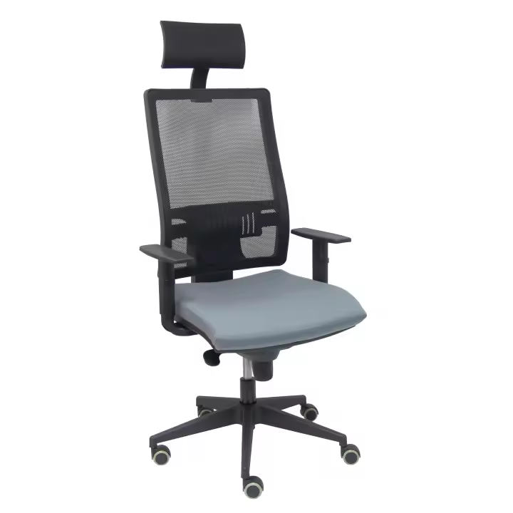 Piqueras Y Crespo Silla de Oficina Ergonómica con Apoyo Lumbar Regulable y Diseño Moderno - 1