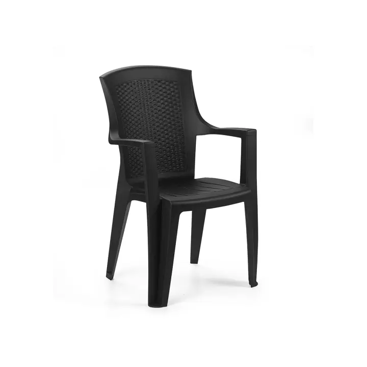 Häusbed - Sillones Exterior - Paradis - Gris-Antrácita - 55x60x91cm - Set 8ud - 1