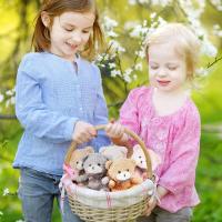 12pcs Llaveros De Oso Bebé Para Fiesta De Baño Con Etiquetas De Agradecimiento Y Bolsa De Organza Regalos Para Fiestas De Cumpleaños Y Bodas - details 3