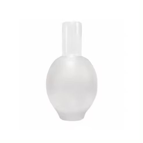 Genérico NO MARCA Tulipa de Cristal Quinqué BOTERO Mate 21x11cm con Apertura de 5.5cm - Pantallas para Lámparas - 1