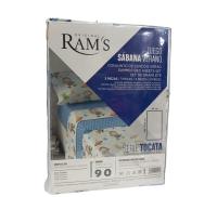 Ram'S - Juego de Sábanas de 150 - Ropa de Cama Matrimonial - Algodón 150 - Set 3 Piezas Sábanas Verano - details 2