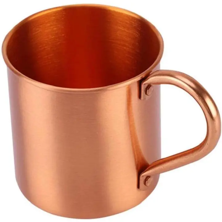 Cobre puro sin forro interior para Cóctel Café Cerveza Leche Agua - 1