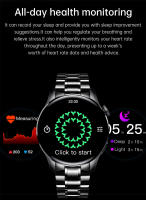Reloj Inteligente LIGE HD Pantalla De Acero Inoxidable Bluetooth Llamada Resistente Al Agua Deportivo Fitness Para Hombres Compatible Con Huawei - details 14
