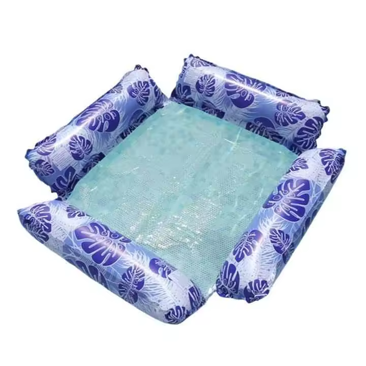 4 en 1 Hamaca Floating Pool, 1 Piezas Hamaca Flotante Inflable, Hamaca Flotante, Hamacas de Piscina para Adultos, Hamaca Inflable, para Pool Playa Adultos - 1