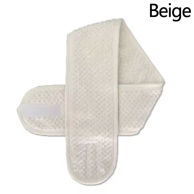 Headband Ancha Ajustable Antideslizante Para Yoga Spa Baño Y Maquillaje Accesorio Para Mujer Para Lavado Del Rostro Estilo Fashion - 1