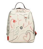 Mochila antirrobo de mujer Ole - Anekke Alma - Compartimento principal con cierre de cremallera - Bolsillo trasero para mayor seguridad - Dos bolsillos laterales con cremallera - Asas anchas y regulables - Ref. 40765-186 - Mide 23 x 30 x 10 cm - details 0
