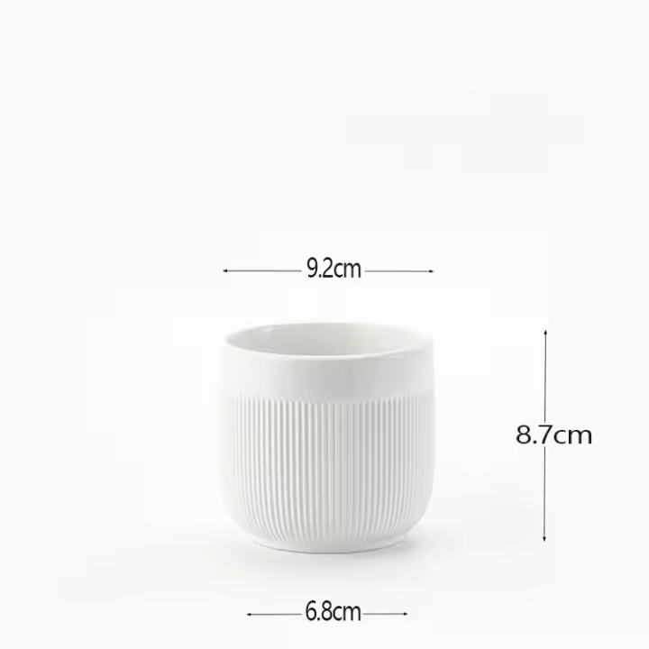 Macetas de Cerámica con autorriego, indicador de nivel de agua con orificios de Drenado, macetas de exterior con autorriego para plantas de Interior, macetas Grandes de Facil Cuido, macetas para Potos Violetas - 1