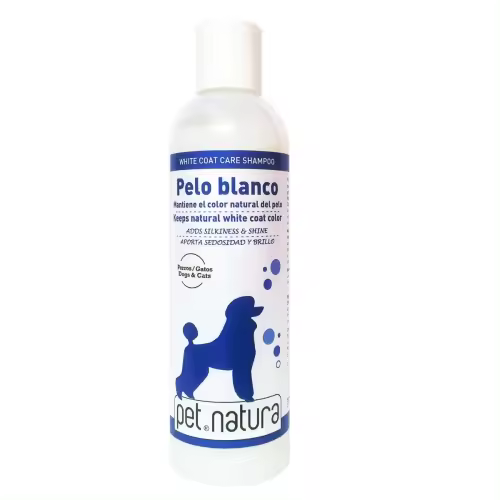 Champu para perros de Pelo Blanco 250ml. Petnatura - 1