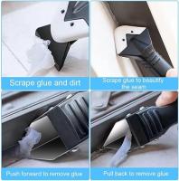 Kit Herramientas stock lider Aplicador Silicona, Quita Silicona Juntas, Removedor de Masas, Raspador Silicona para Juntas Azulejos, con 5 cabezales intercambiables - details 2