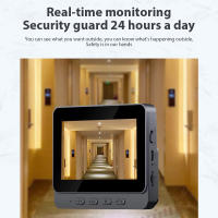 Interfono Inalámbrico De Pantalla IPS De 4.3 Pulgadas Cámara CMOS Monitorización Inteligente De Video Doble Dirección 2.4G - details 1