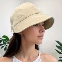 Gorro De Béisbol Para Mujer Con Protección Solar Gran Circunferencia De Cabeza Moda Versátil Sombrero De Sol Para Rostro Pequeño - details 2