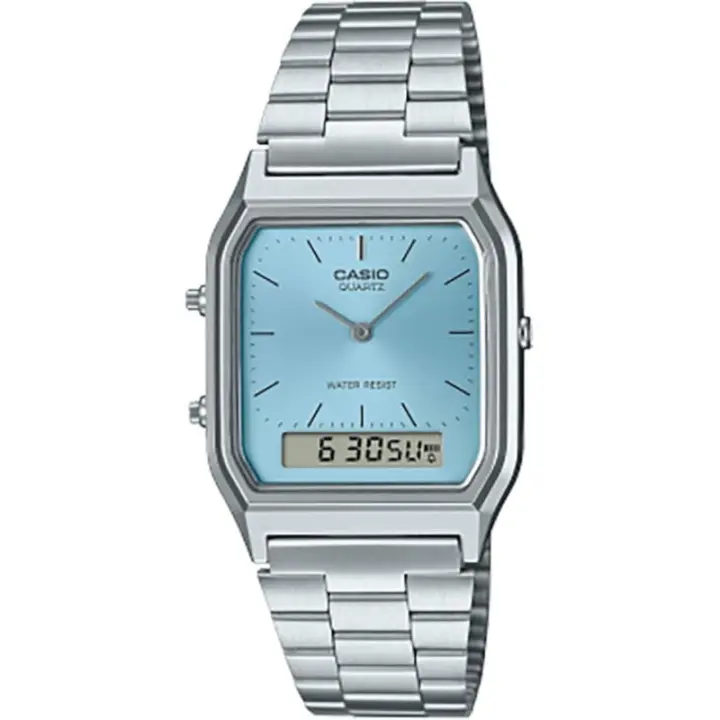 Reloj Casio Digital Analogico Digital Azul Unisex AQ230A-2A1MQYES - 1