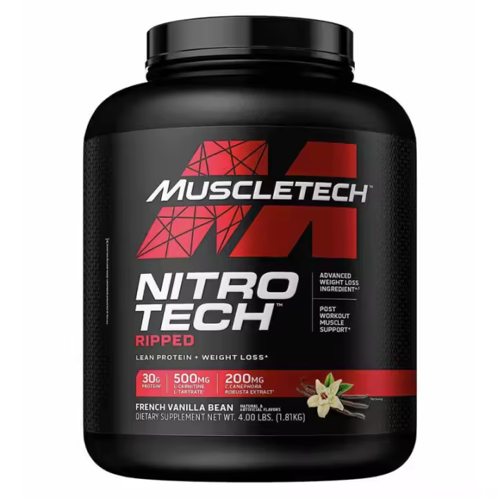 Muscletech Nitro Tech Ripped 1.81 Kg Vainilla - 1