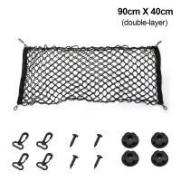 Malla Elástica De Red De Almacenamiento Para Motocicleta Universal 90x40cm/110x50cm Soporte De Bolsa De Equipaje Para Coche Accesorios De Automóvil - details 1