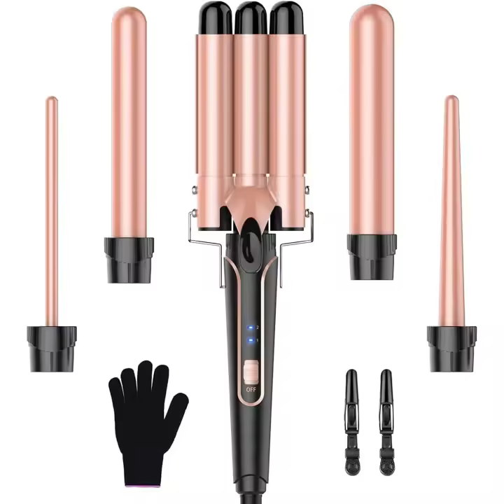 Juego de rizador de pelo 5 en 1 Wave Iron - Rizadores de pelo - 1