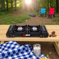 Cocina Gas con Hornillo Doble Portátil Qbak - details 2