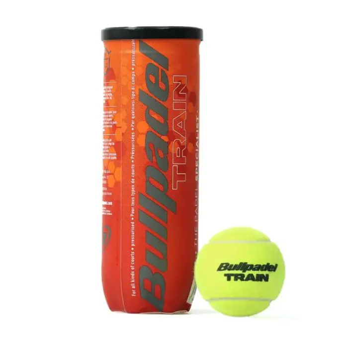 Pelotas Bullpadel Train - Bote de 3 Pelotas Padel - Alta Calidad para entrenamiento - 1